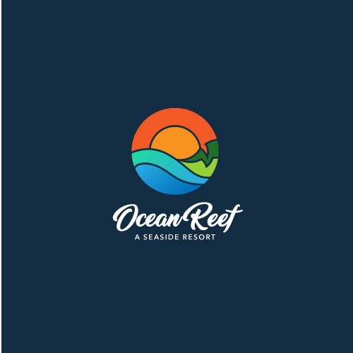 Abstract concept proposal for a seaside resort.