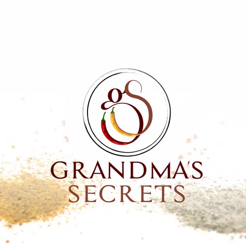 Grandma's Secrets Logo design