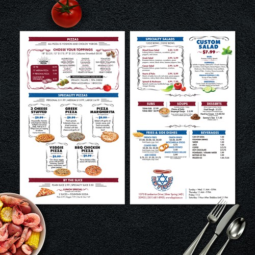 Menu Design