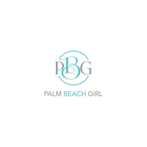 Luxurious design with the letters PBG for a dressline