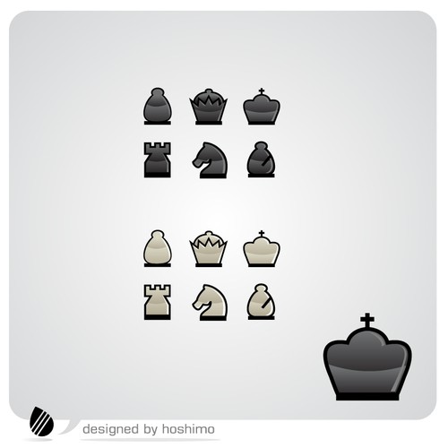 Chess Pieces for a online game -- multiple prizes 