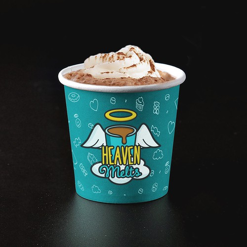 Heaven Melts Logo & Cup Design