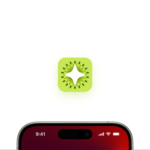 Kiwifruit icon for LeanAI Calories Tracking App