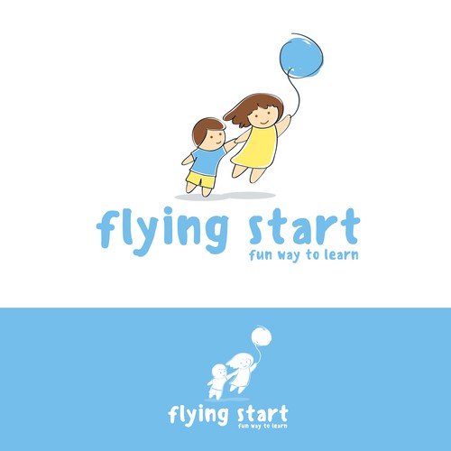 logo for flying start