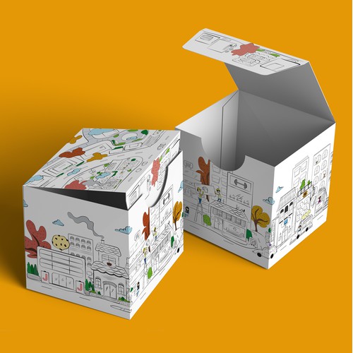 Gift box proposal for VistaPrint