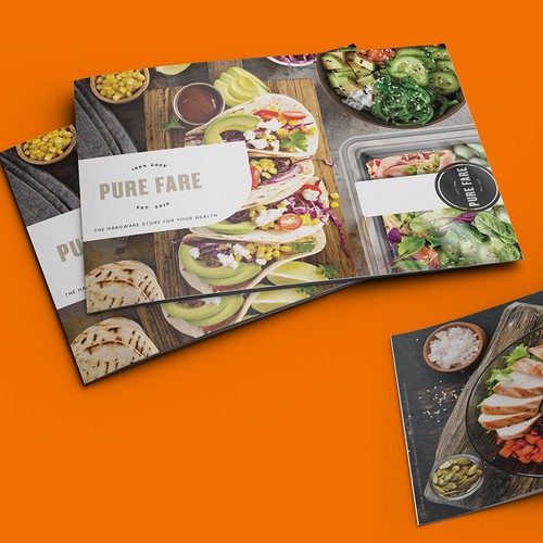 Proposed Brochure Design for Food Company