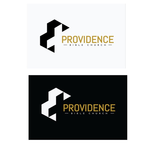 Creative logo concept for providence church