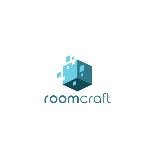 geometric cube logo