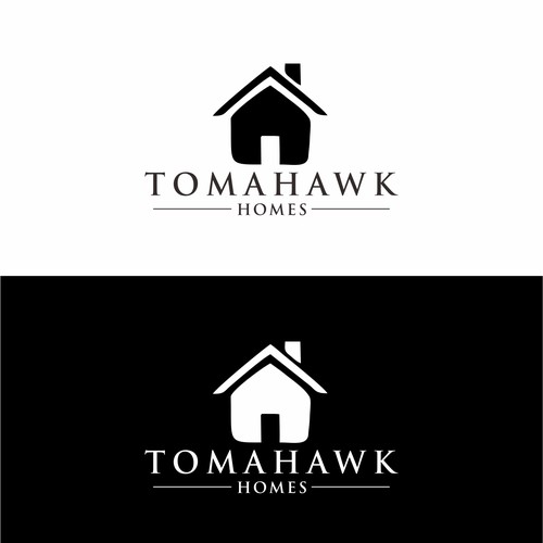 logo concept for Tomahawk Homes