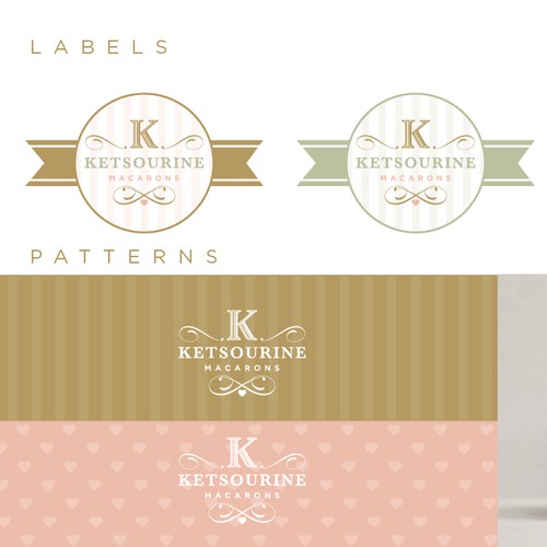 logo for Ketsourine Macarons