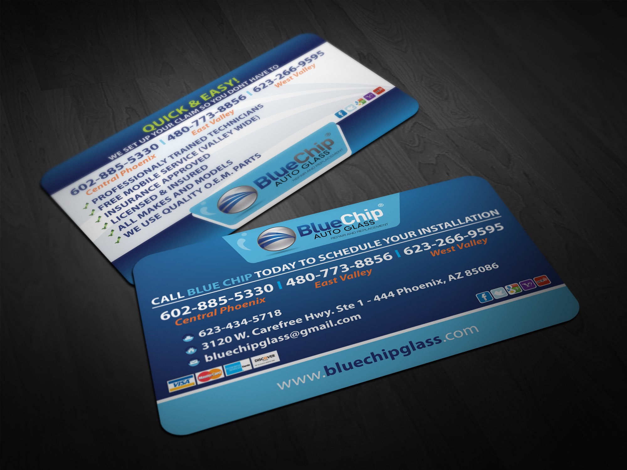Oversized Business Card