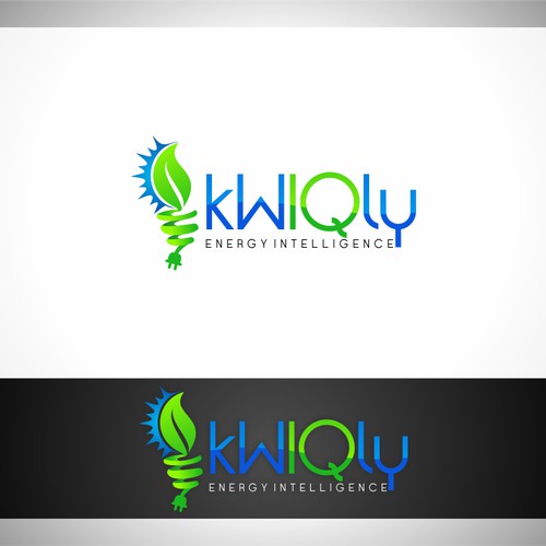 kWIQly  - Logo for an energetic intelligent and fast cleantech service
