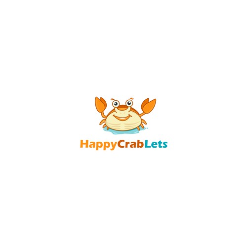 Happy Crab Lets - Travel & Hotel Logo Proposal