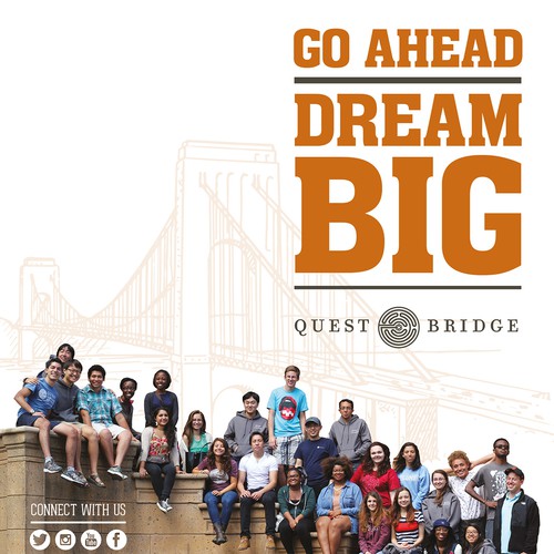 99nonprofits: Help low-income youth attend a top college! Design an eye-catching poster.