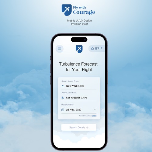 Web App helping people with the Fear of Flying!!!