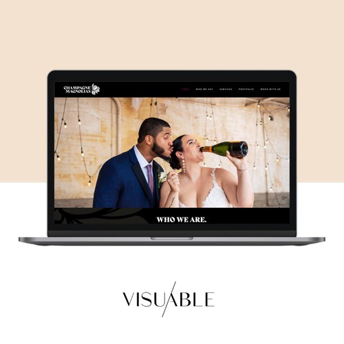 Squarespace Website Design for a Wedding Planning Firm