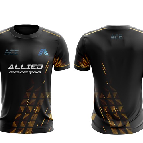 Allied Offshore Racing jersey design