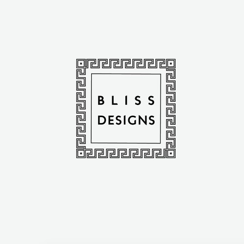 Ornamental logo for interior design business