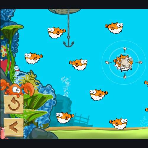 Create a winning design for Pufferfish Panic!