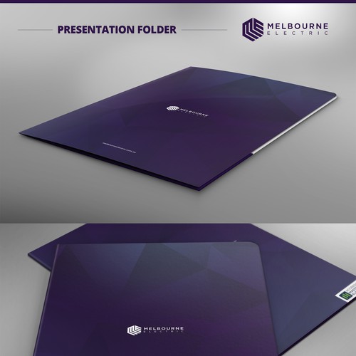 Presentation Folder Design for Melbourne Electric