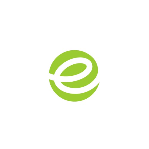 e green leaf logo