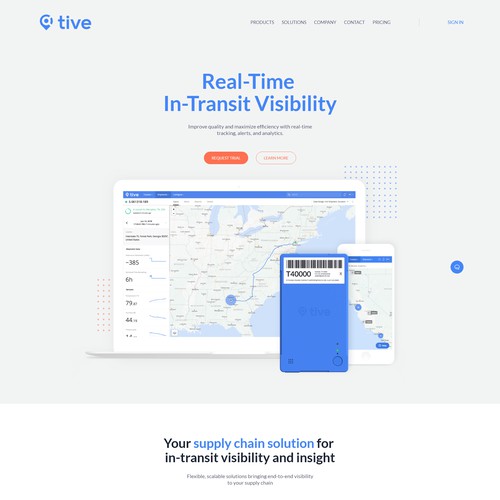 Tive Inc. - Website Design