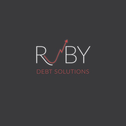 Minimal logo design for the consulting company Ruby