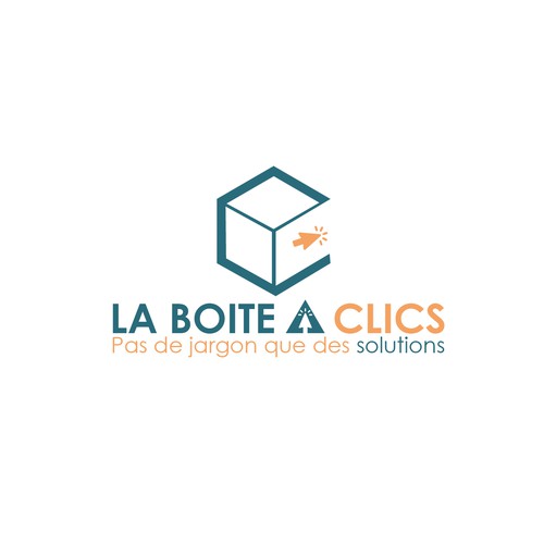 Concept logo pour La Boite A Clics