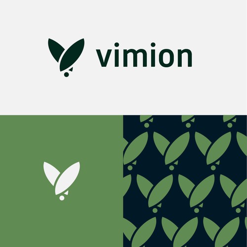 vimion logo design