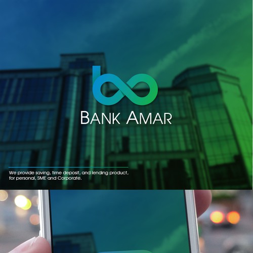 Logo for the first digital bank in Indonesia