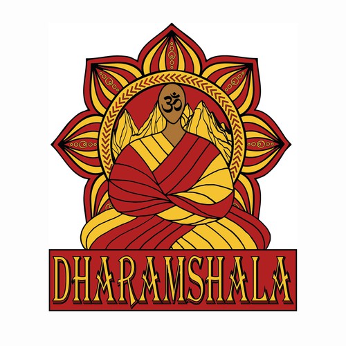 T-shirt design for Dharamshala