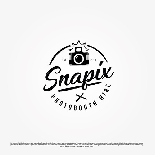Logo concept for Snapix.