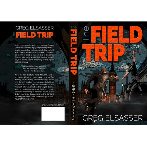 Suspense Fiction Novel Jacket