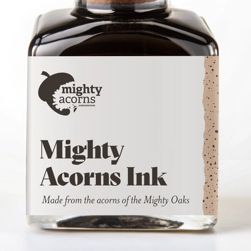 Natural ink bottle