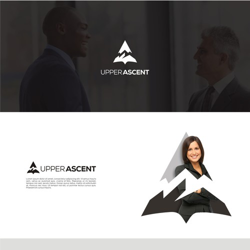 Minimalist logo for Upper Ascent