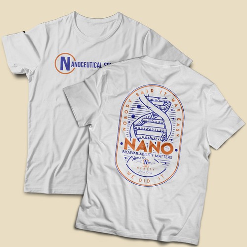 Tshirt Design for Nanoceutical