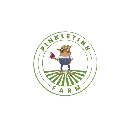 Bold logo concept for a farm