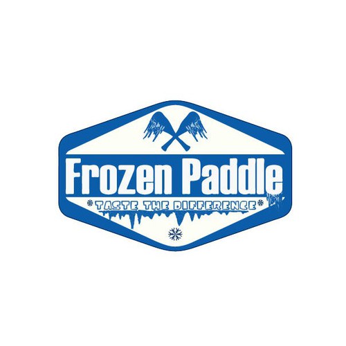 Frozen Paddle - Craft Ice Cream Needs a Logo