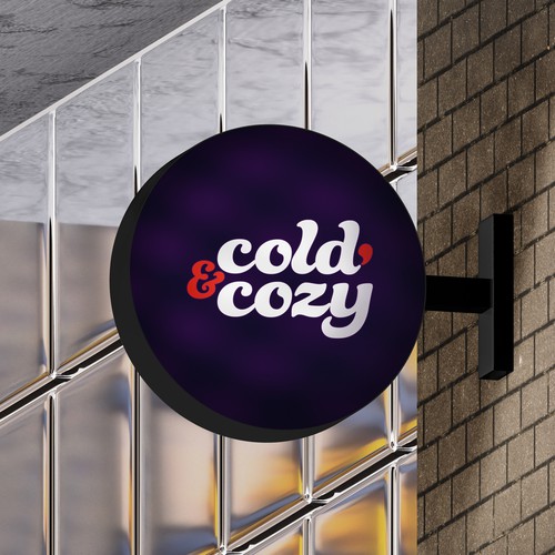 Cold & Cozy | Ice Cream Parlor Branding