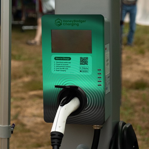 Electric Vehicle Charger skin design