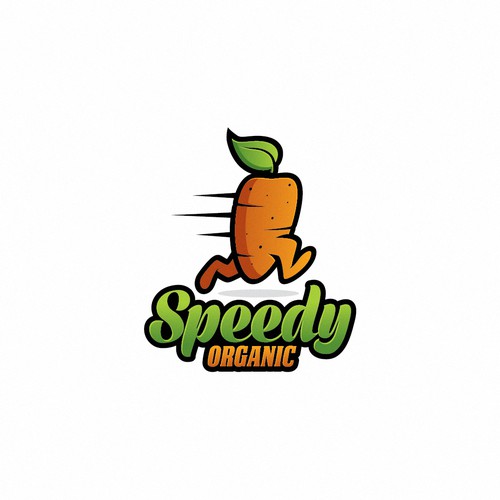 Logo for a organic foods company