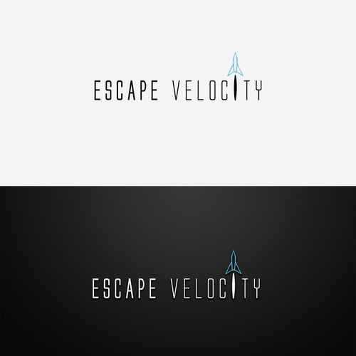 Logo for new tech consulting firm - Escape Velocity.