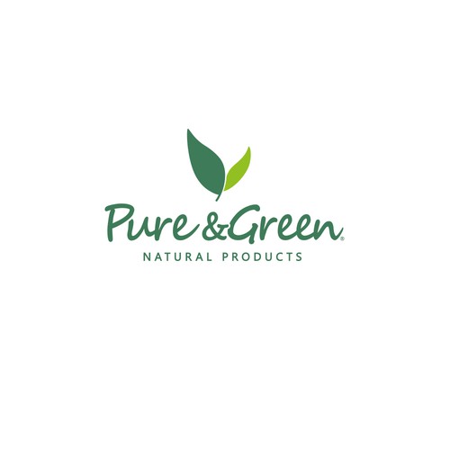 Redesign "Pure and Green" NATURAL PRODUCTS