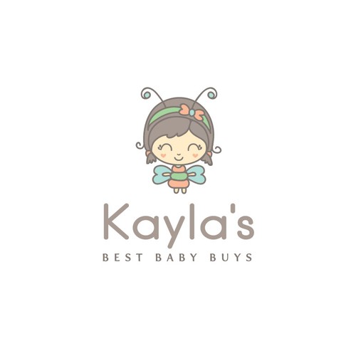 logo design for an online Baby Shop