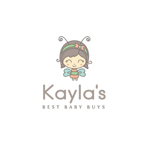 logo design for an online Baby Shop