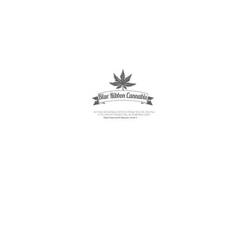 Blue Ribbon Cannabis logo2