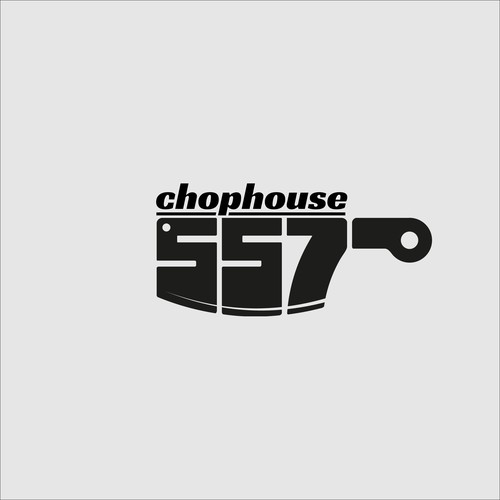 Bold Logo for Pop-Up Chophouse