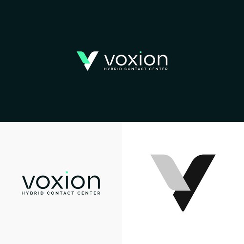 Voxion Logo Design