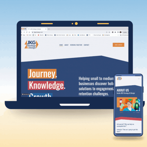 Strategy & Consulting website Design & Development