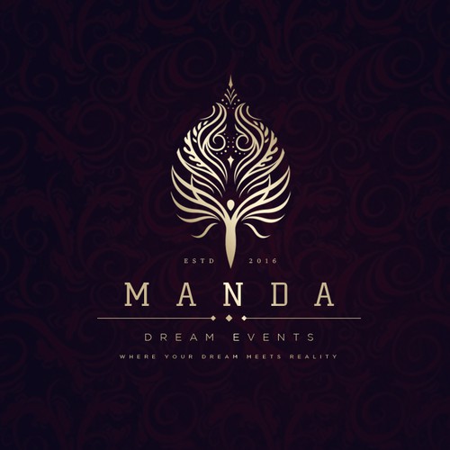 Manda logo design